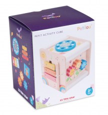 PL105-activity cube-box-le-toy-van-drevena-aktivni-kostka-pro-deti-krabice